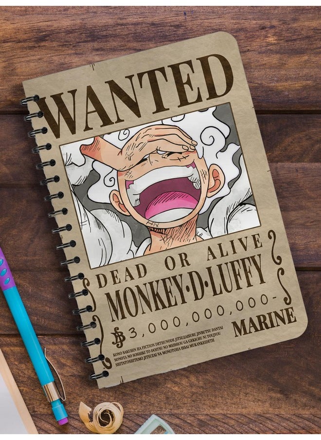 كوميك سينس. إكس واي زي ComicSense.xyz دفتر رسم أنمي One Piece Gear 5th Bounty A5 Spiral Drawing Sketch book Unruled for Kids Students Gift  - Image 2