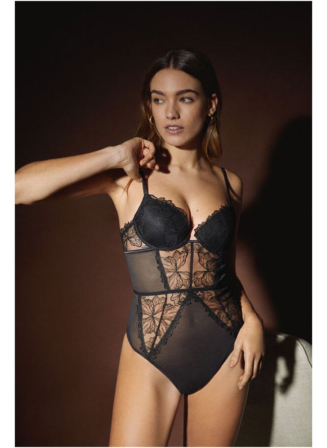 women'secret Cup lace bodysuit  - Image 1