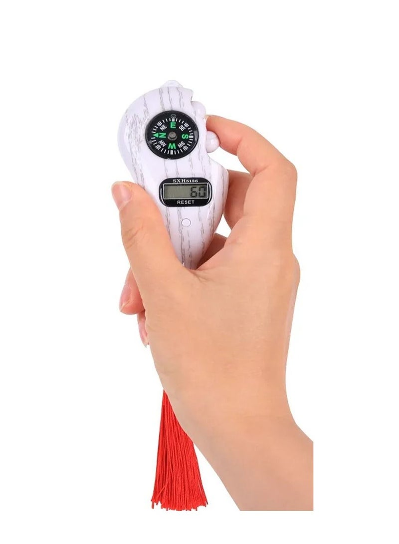 DubaiGallery New Tally Counter Digital Tasbih With LED Light WITH COMPASS  - Image 2