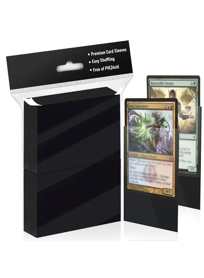 100 Count Matte Card Sleeves Standard Size Protective Deck Protectors for Trading Cards Baseball Sports Cards MTG - Image 1