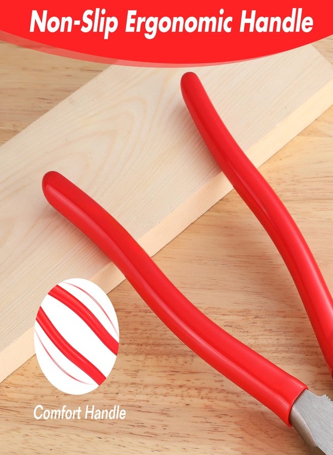 ووركبرو كماشة سياج WORKPRO، كماشة سياج متعددة الاستخدامات مقاس 10 بوصات، أدوات سياج شديدة التحمل، أدوات سياج الأسلاك الشائكة، قاطع سياج، ساحب مسامير، ساحب دبابيس، قطع أسلاك، رأس مطرقة - Image 4