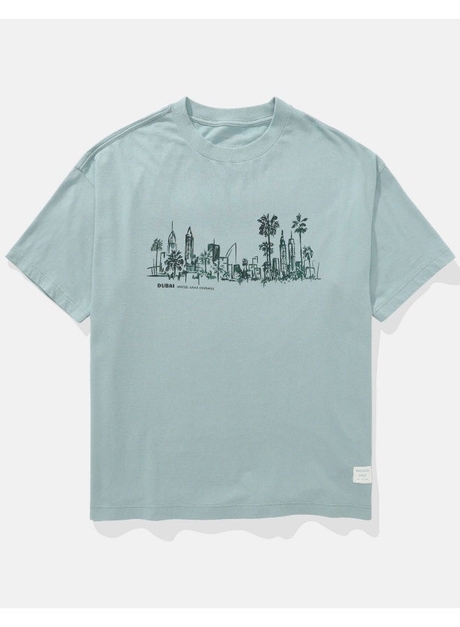 American Eagle AE Destination Graphic T-Shirt - Image 3