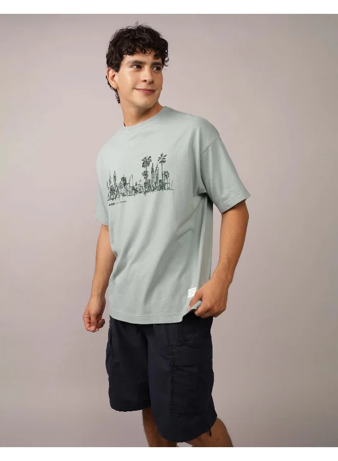 American Eagle AE Destination Graphic T-Shirt