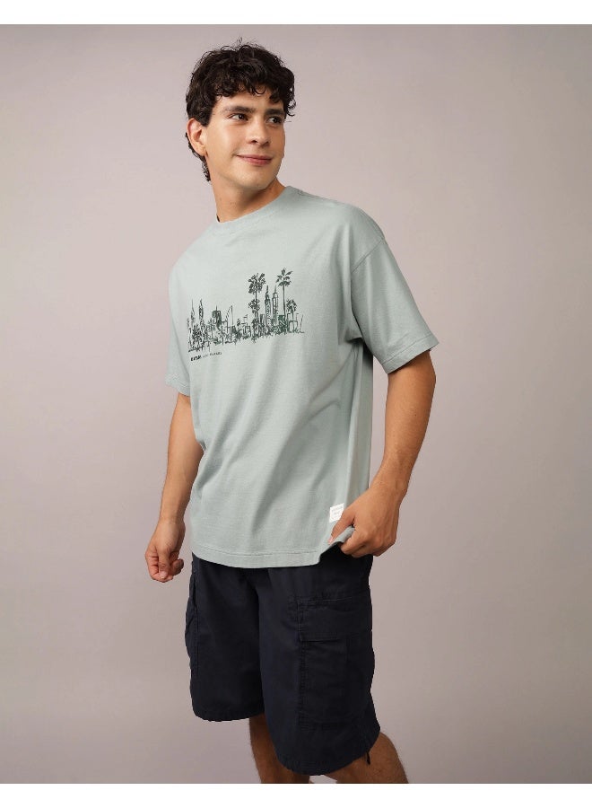 American Eagle AE Destination Graphic T-Shirt - Image 1