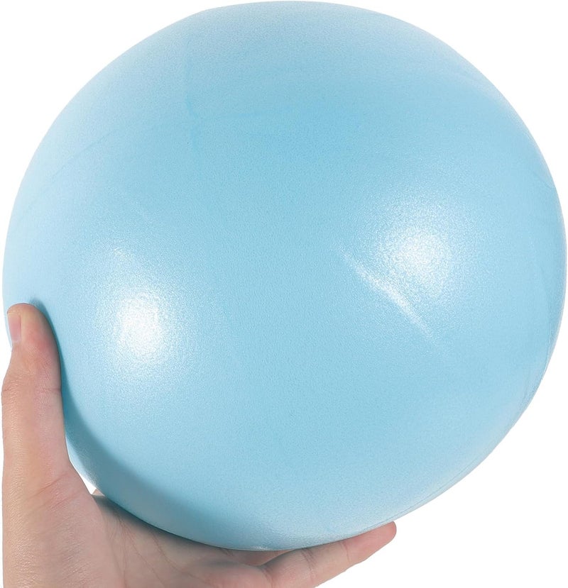 Professional Ball 25cm Small Yoga Accessory Gym Exercise Ball for Home Workout and Core Stability Training Blue - Image 4