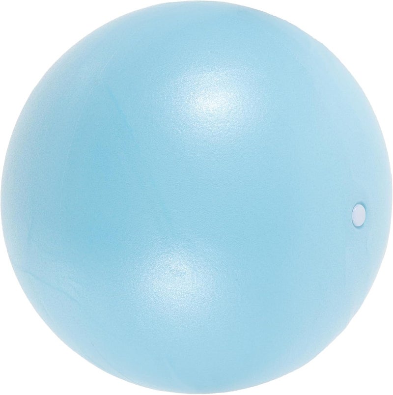 Professional Ball 25cm Small Yoga Accessory Gym Exercise Ball for Home Workout and Core Stability Training Blue - Image 1