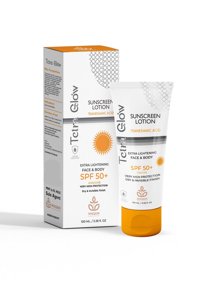 Maqam Tetra Glow Sunscreen Lotion 100 ml 