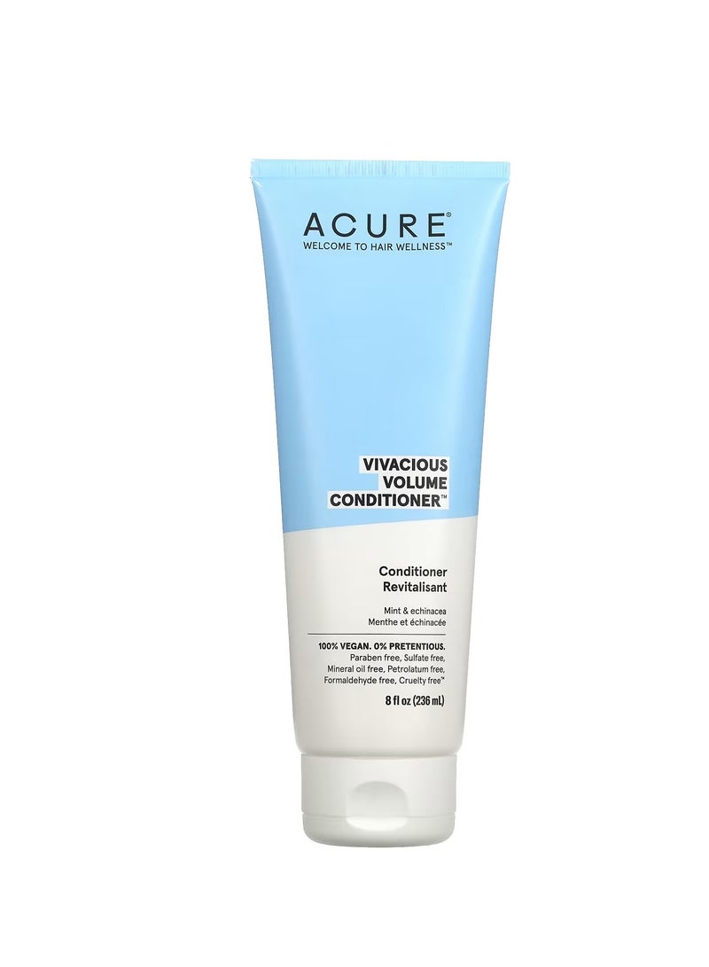 أكيور ACURE، Vivacious Volume Conditioner ، النعناع والقنفذية ، 8 أوقية سائلة (236 مل)