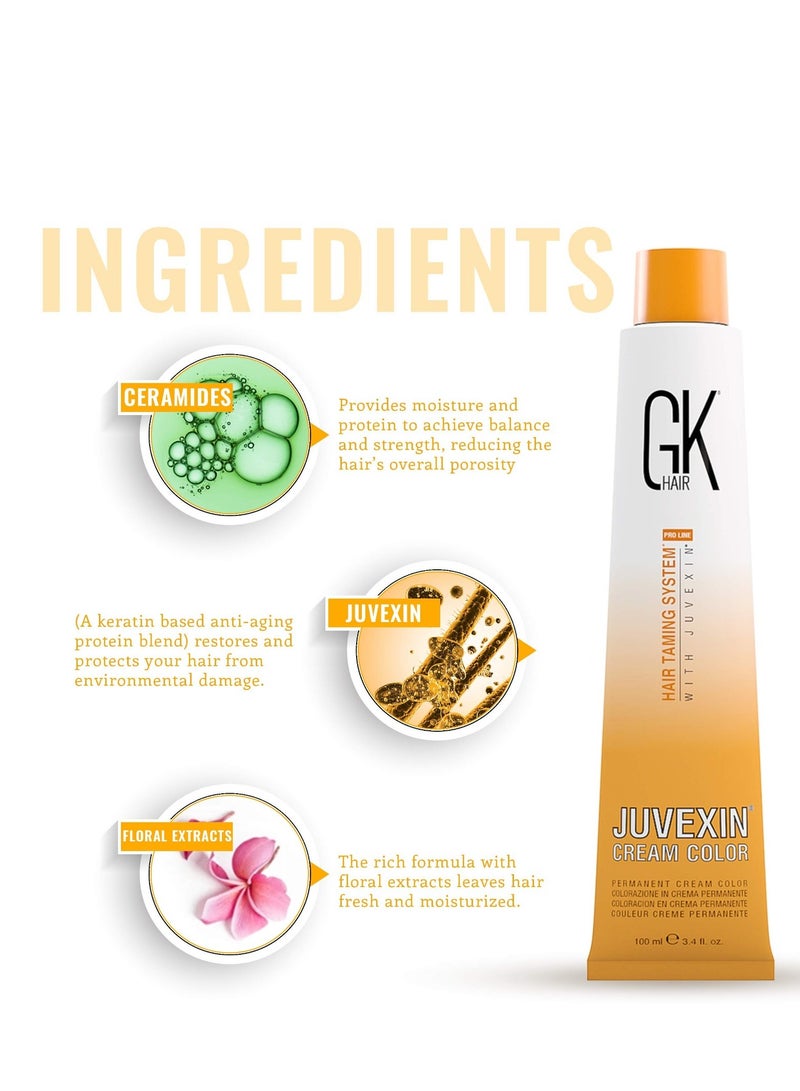 جي كيه هير صبغة كريم جوفيكسين اشقربني قوي رقم 6.0 - Image 2