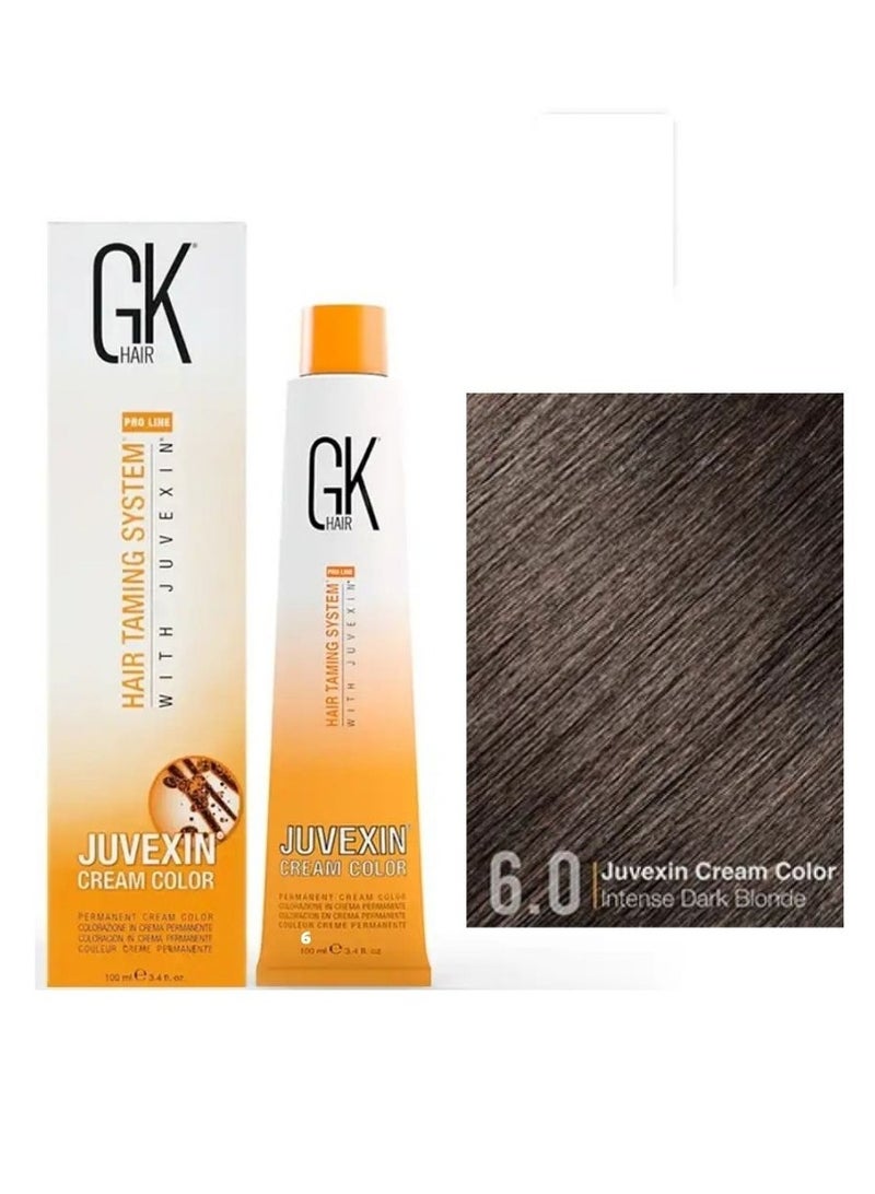 جي كيه هير صبغة كريم جوفيكسين اشقربني قوي رقم 6.0 - Image 1