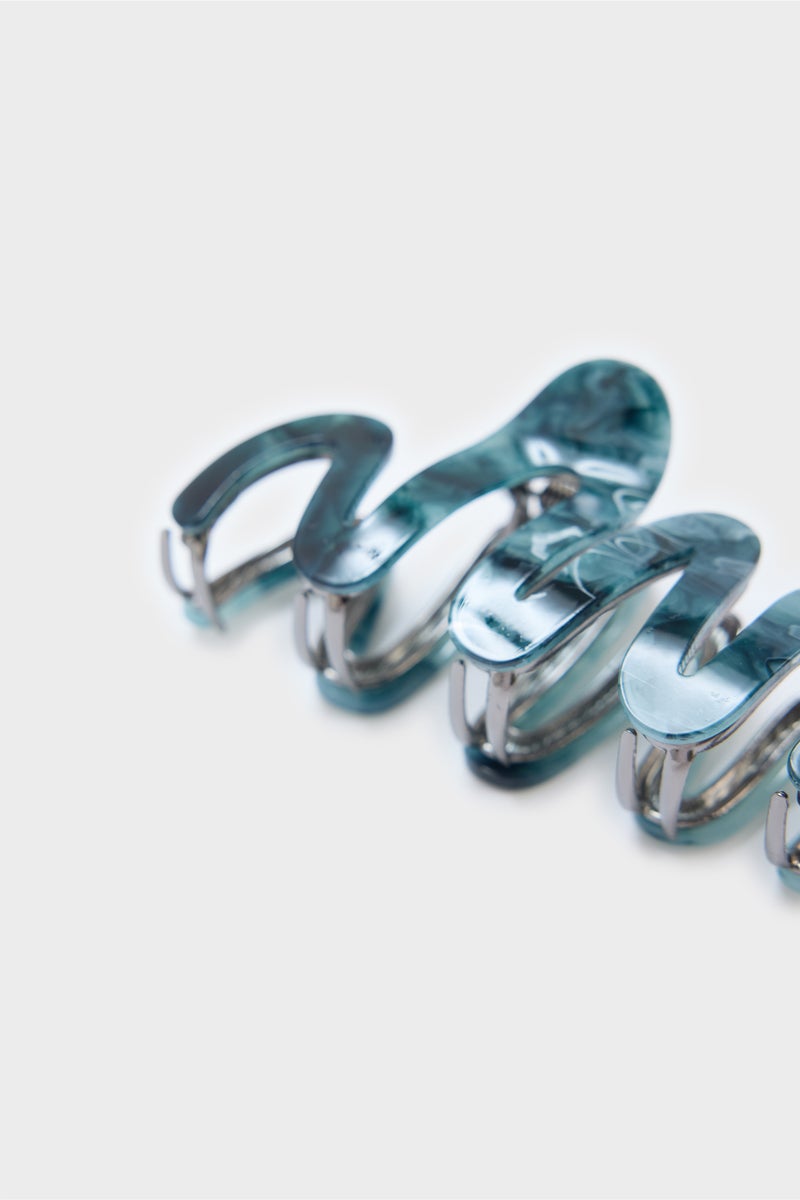 DeFacto Multicolour Woman Woman Blue Hair Clip Casual - Image 4