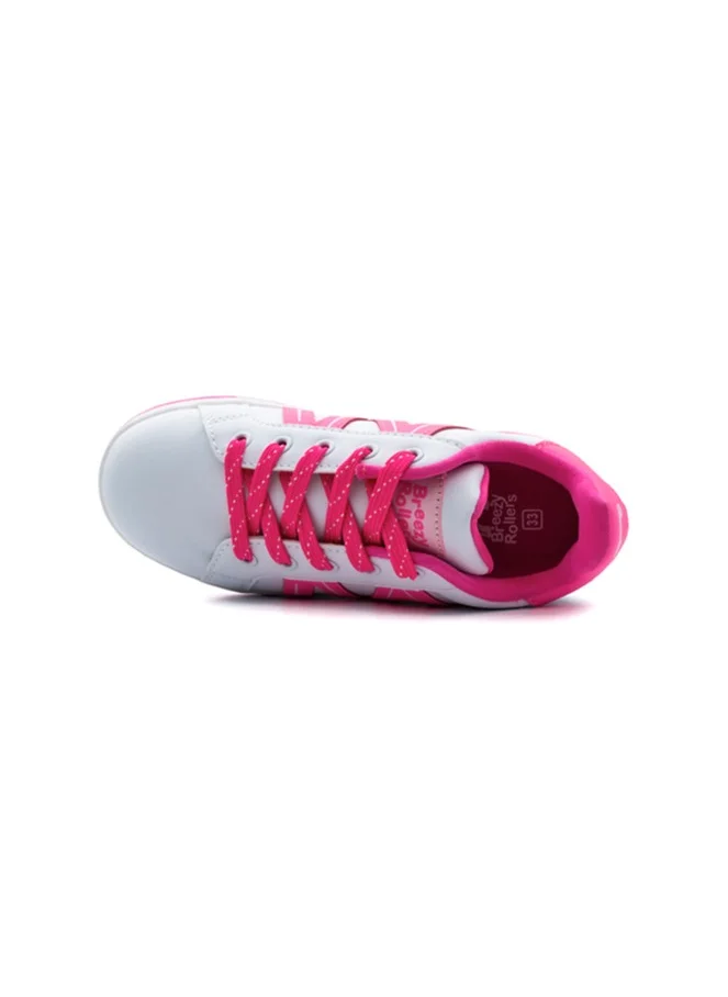 BREEZYROLLERS BREEZY ROLLERS shoes with wheels for children, Roller skates sneakers kids, From children's street shoes to roller skates in a few seconds, Patented click system, Trainers with wheels for girls & boys