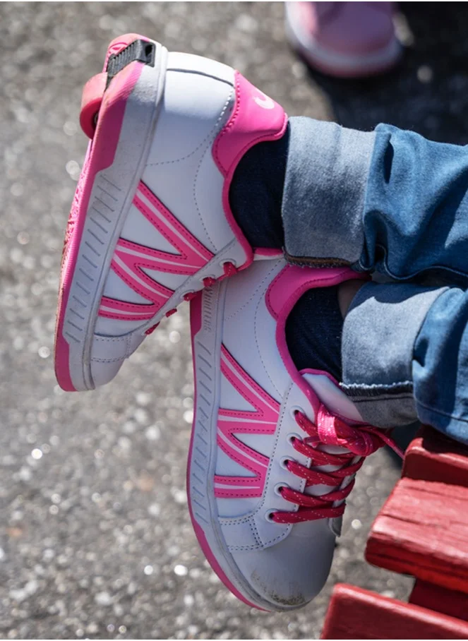 BREEZYROLLERS BREEZY ROLLERS shoes with wheels for children, Roller skates sneakers kids, From children's street shoes to roller skates in a few seconds, Patented click system, Trainers with wheels for girls & boys