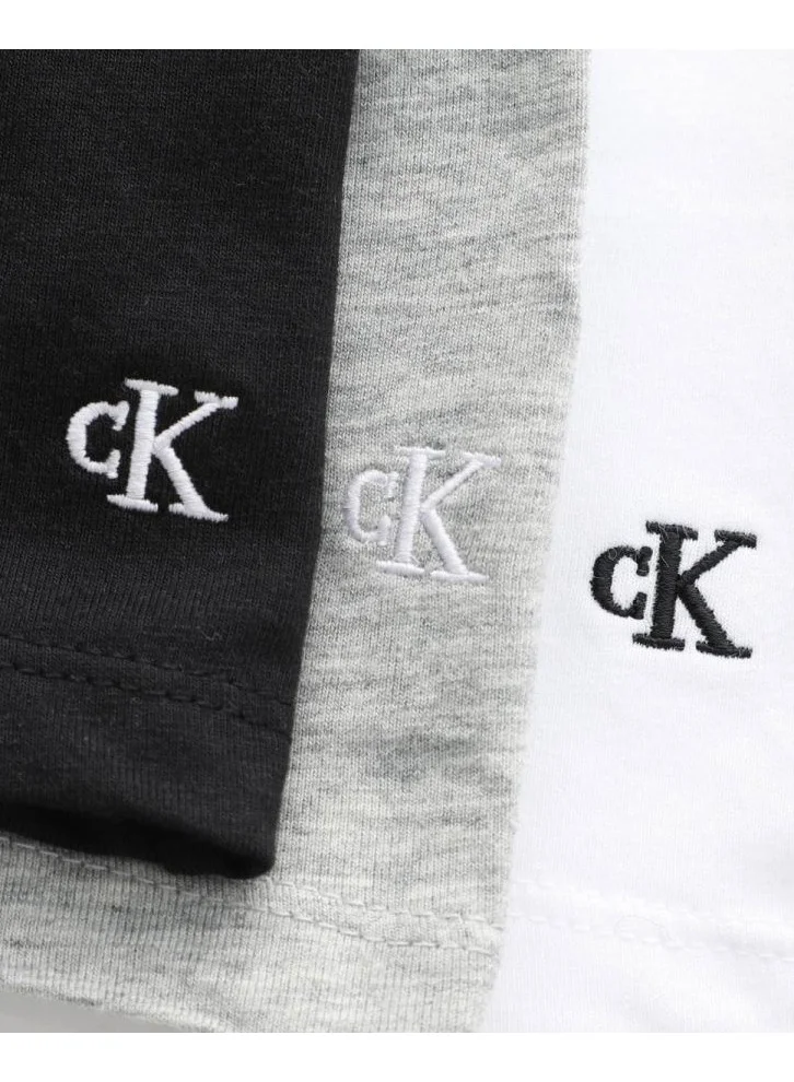 كالفن كلاين تيشيرت قطن مخلوط - عبوة 3 قطع
