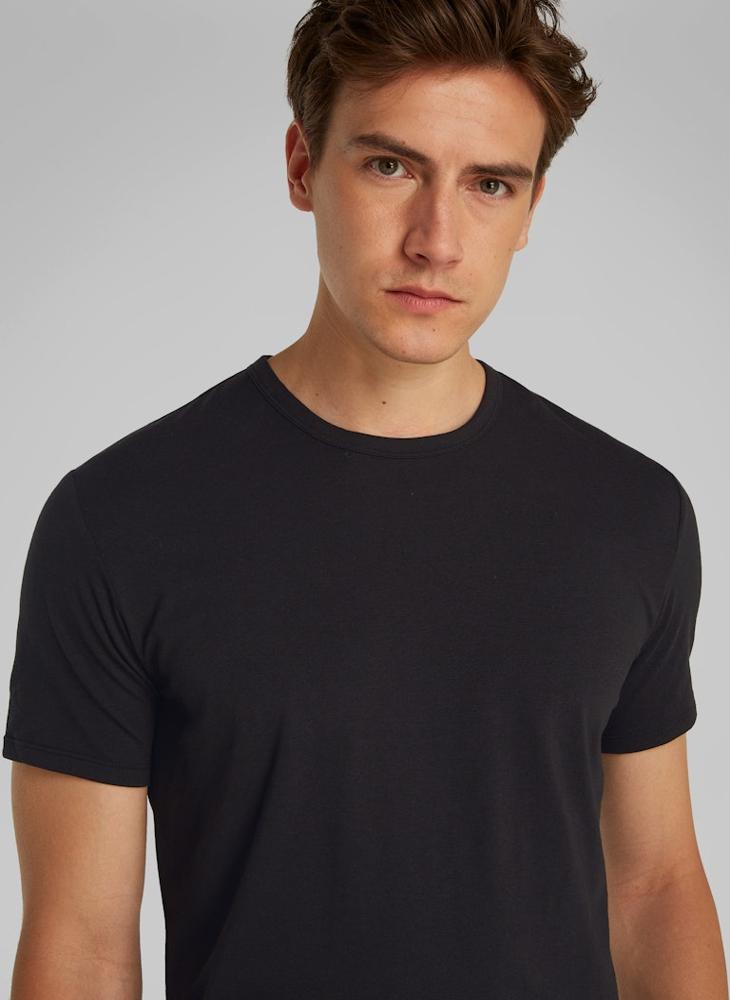 CALVIN KLEIN Cotton Blend Underwear T-Shirt - 3 Pack - Image 4