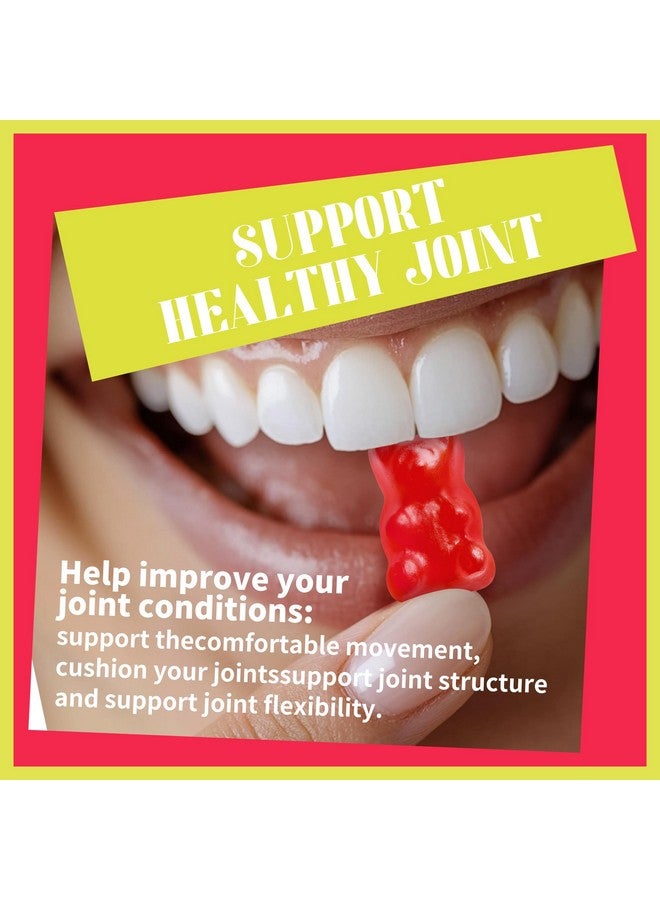 Pets Purest Glucosamine Chondroitin Gummies with MSM & Elderberry Extra Strength - Joint Support, Antioxidant Immune Support Supplement for Adults, Men & Women.Strawberry - Image 5