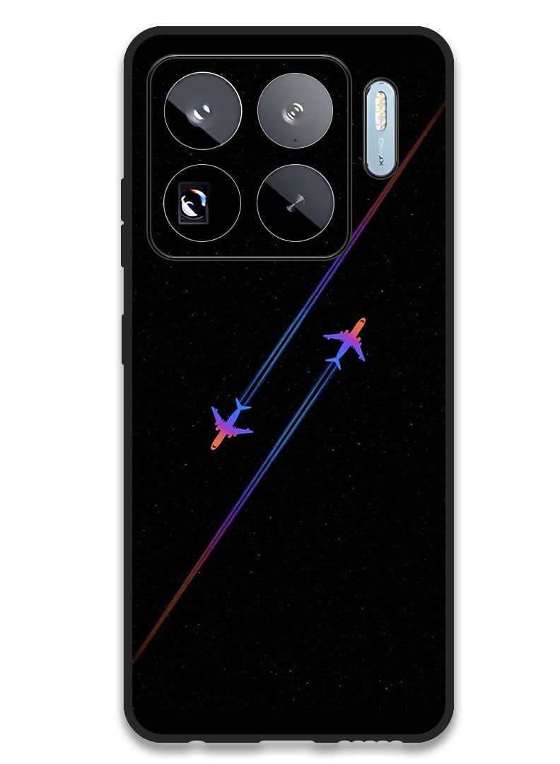 Theodor Case Compatible with Xiaomi 15S Pro 6.73 Inch Protection Shockproof Bumper Cover Airplanes - Image 1