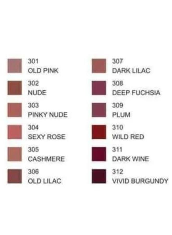 CYBELE Matte Lipsick N.318 Nude Blush - Image 2