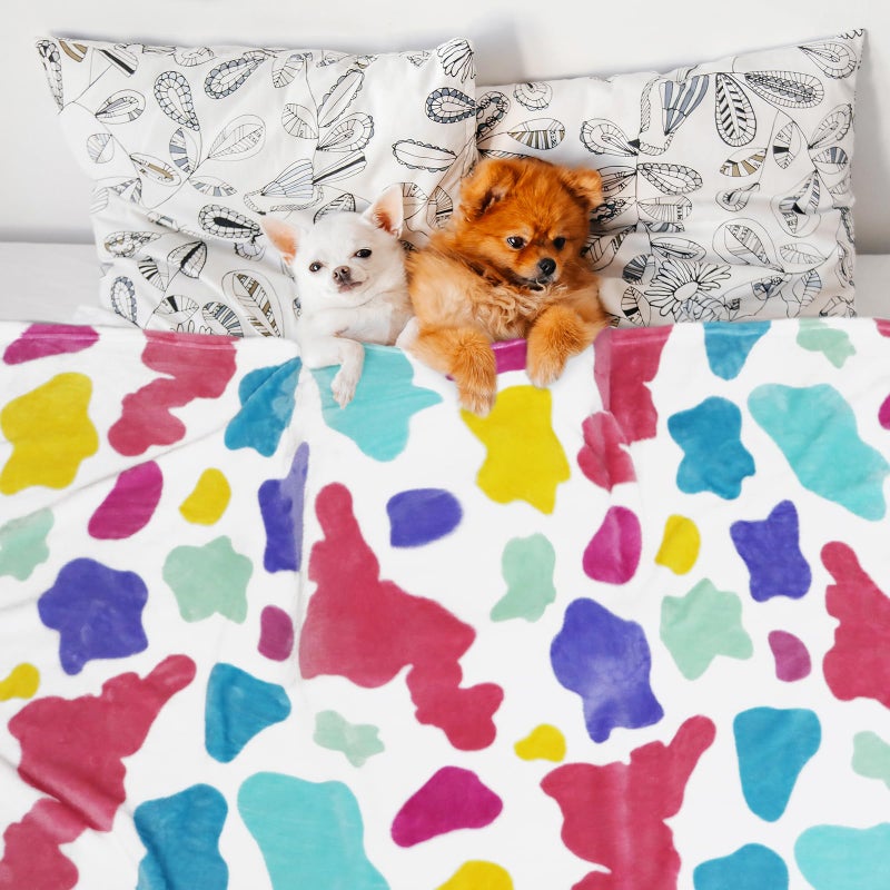 HSEEC Throw Blanket Fleece Cozy Blankets & Throws Soft Throw Blankets for Couch - Image 3