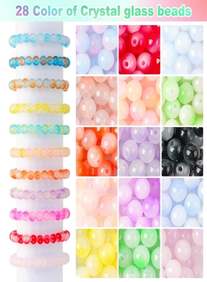 GEMSY Plastic Beads for Kids Crafts Children's Jewelry Making Kit DIY Bracelets Necklace Hairband and Rings Craft Kits Birthday for 4, 5, 6, 7-Year-Old Little Girls Multicolor (JMK-06) - Image 2