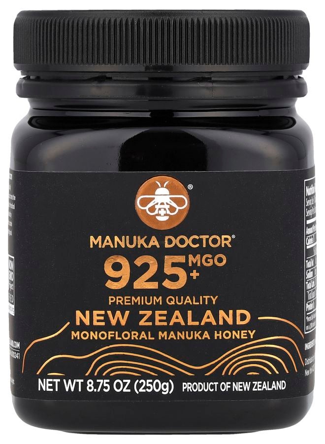 Manuka عسل مانوكا أحادي الزهرة MGO 925+ 8.75 أونصة (250 جرام)