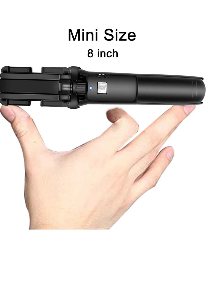 Selfie Stick, 40 inch Extendable Selfie Stick Tripod,Phone Tripod with Wireless Remote Shutter Compatible with iPhone 12 11 pro Xs Max Xr X 8Plus 7, Android, Samsung Galaxy S20 S10,Gopro and More - Image 1