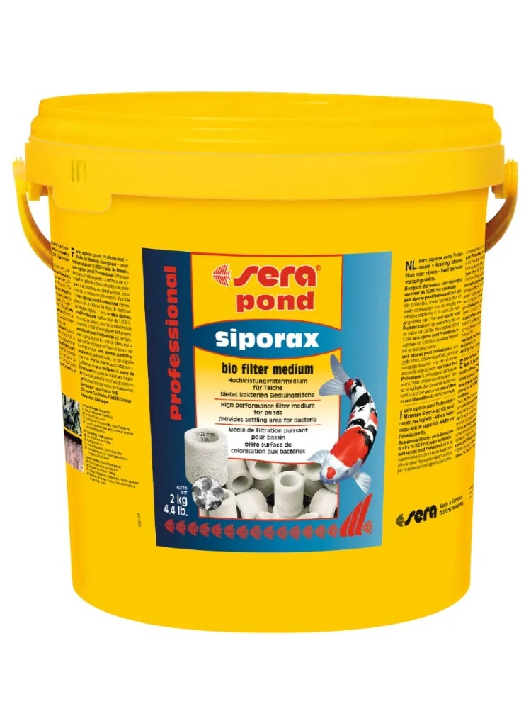 Sera Siporax Pond Professional 10Ltr (15mm) (2.9Kg) - Image 2