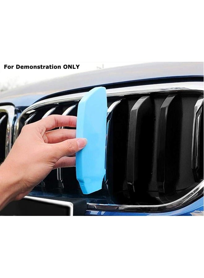 iJDMTOY Exact Fit ///M-Colored Grille Insert Trims Compatible With 2009-2012 BMW E90 E91 LCI 3 Series 325i 328i 330i 335i Front Center Kidney Grilles (12 Beams) - Image 4