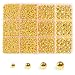 TLAOKLIU 1800Pcs Gold Spacer Beads 3468mm Gold Beads Kits for Bracelet Jewelry Making - Image 2