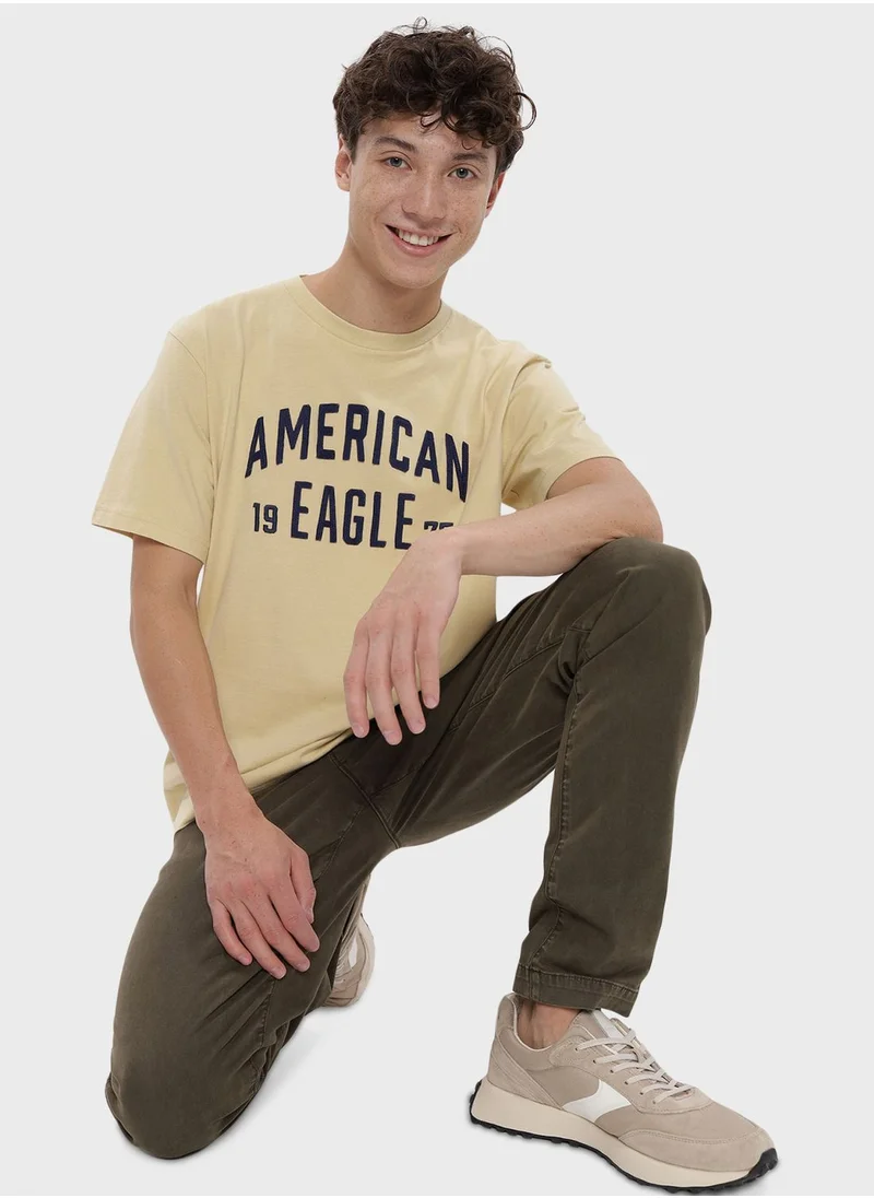 American Eagle Graphic Crew Neck T-Shirt