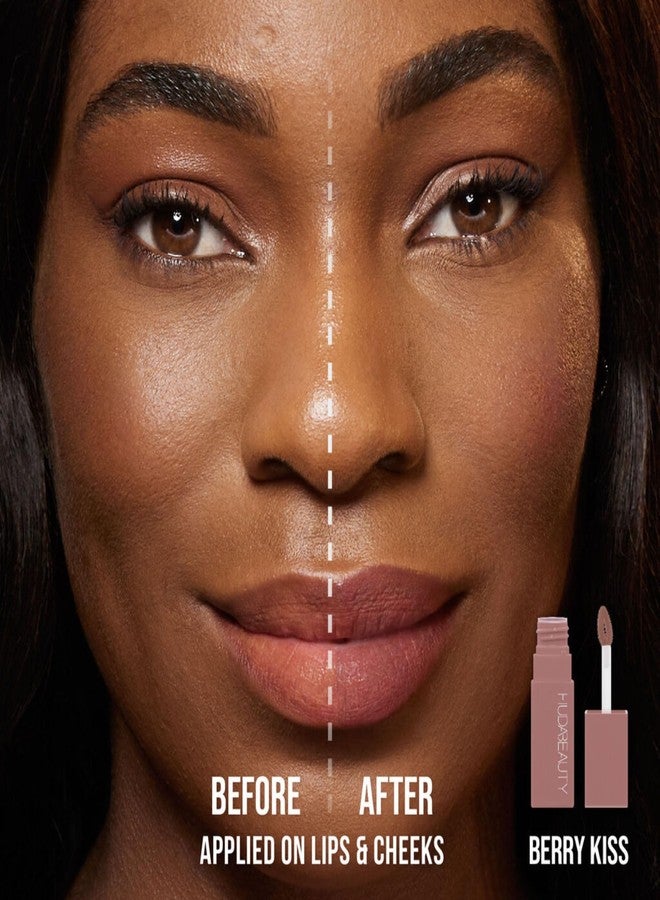 Huda كريم شفاه وخدود هدى بيوتي بلش بيري كيس - Image 2