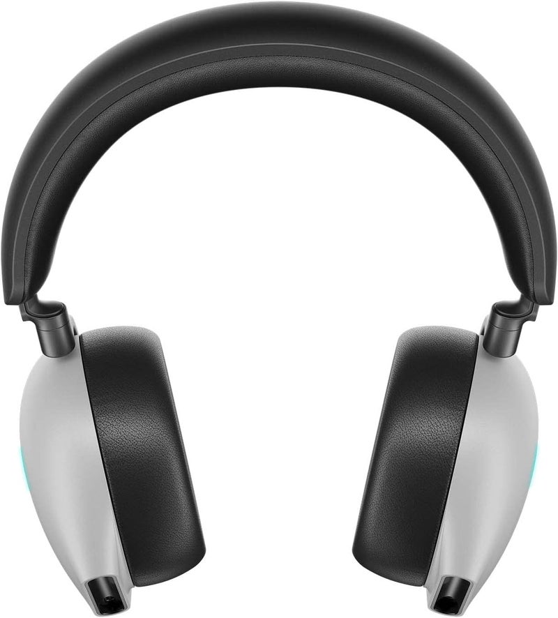 Alienware AW920H Tri-Mode Wireless Gaming Headset - Dolby Atmos Virtual Surround Sound, Active Noise Cancelling, AI-Driven Noise-Cancelling Microphone, USB-C Wireless Dongle - Lunar Light, Large - Image 5