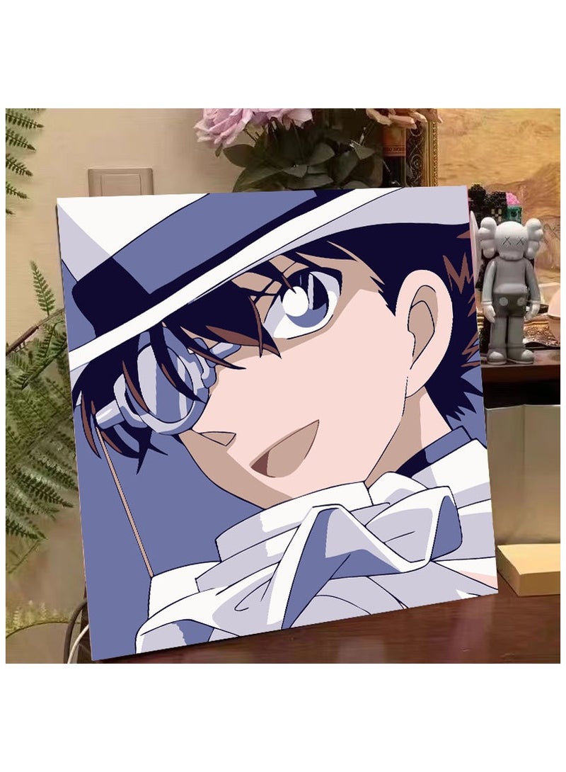 Anna DIY Cartoon Anime Hand-Painted Colorful Oil Painting Kit - Image 1