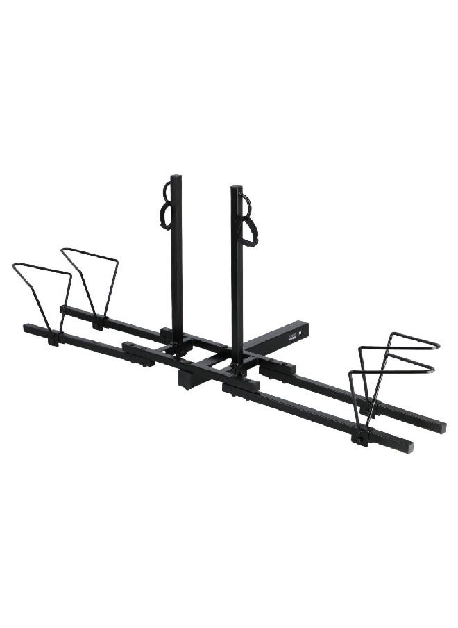 WAGAN 2x Load Compact and Durable Hitch Mount Steel Bike Carrier Black 40 kg 9035  - Image 4