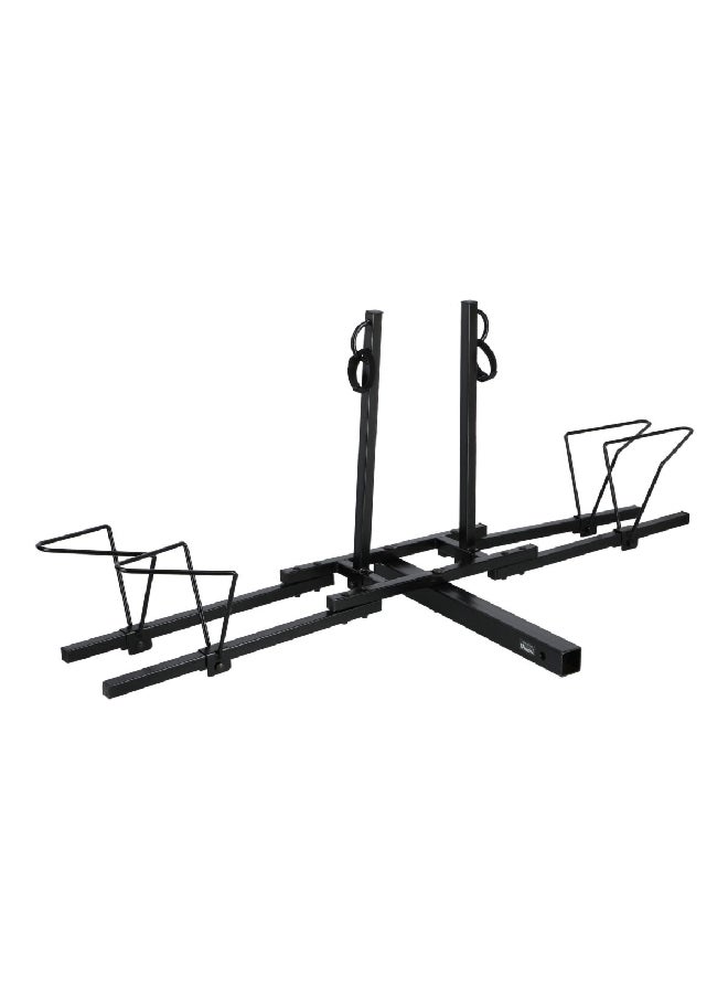 WAGAN 2x Load Compact and Durable Hitch Mount Steel Bike Carrier Black 40 kg 9035  - Image 3