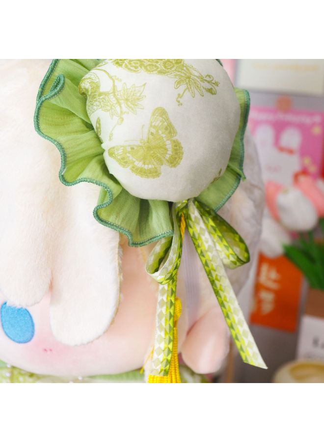 40cm Cotton Doll Clothes A Reward 40cm Non-attribute Cotton Doll Clothes Chinese Style Floating Spring Painting Original-Specifications:40cm Baby Clothes (doll Not Included)-Color:Floating Spring Painted Baby Clothes (headwear + Accessories + Top + Pants + Shoes) - Image 5