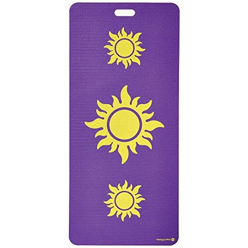 MERRITHEW Kids Yoga and Exercise Mat, Triple Sundog (Purple) 0.15 inch / 4 mm - Image 1