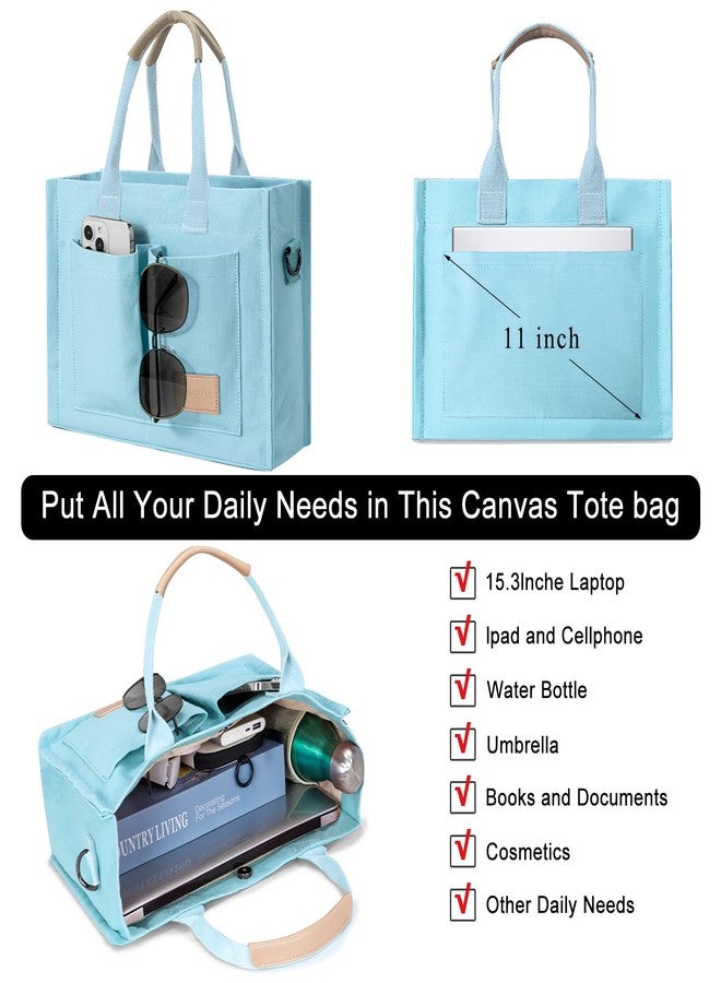 GASSDA Tote Bags for Women Canvas Tote Purse Crossbody Bags with Pockets Top Handle Shoulder Handbags Satchel Bags for Women - Image 4