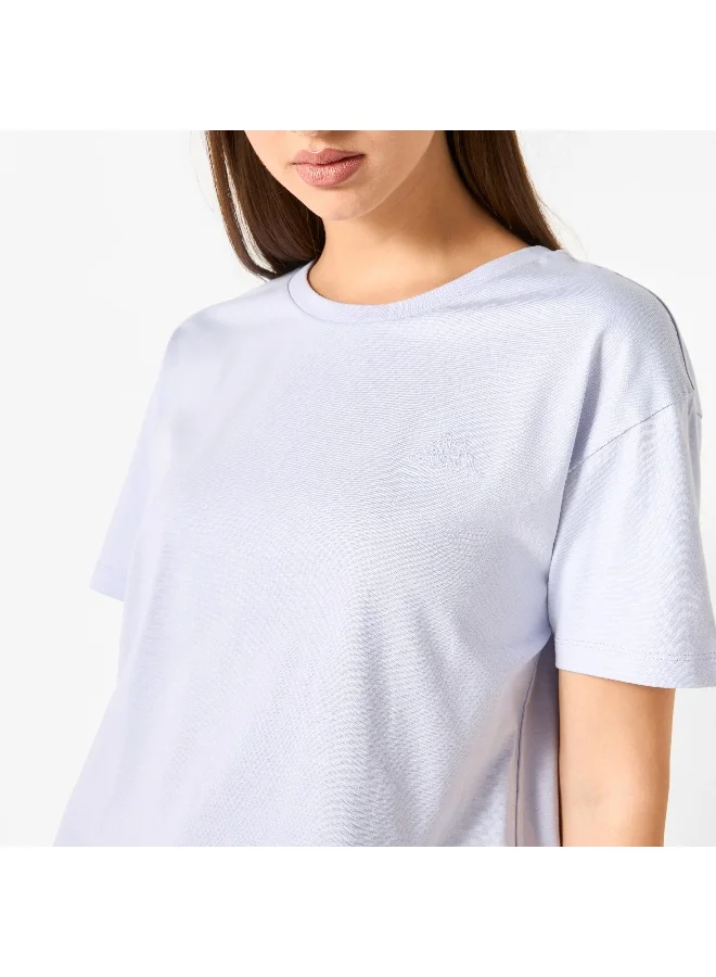 Kappa Kappa Crew Neck T-shirt with Short Sleeves