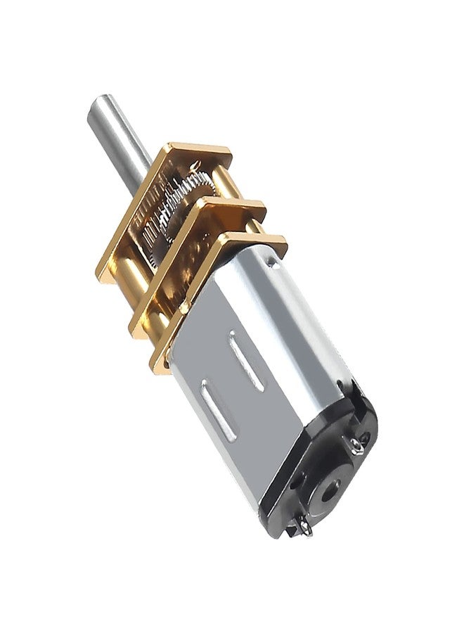 Coliao 3pcs DC 12V 300RPM N20 High Torque Speed Reduction Motor 3mm Shaft Mini Metal Gearwheel Gear Motor with Metal Gearbox Micro Motor for RC Car, Robot Model, DIY Engine Toys - Image 5