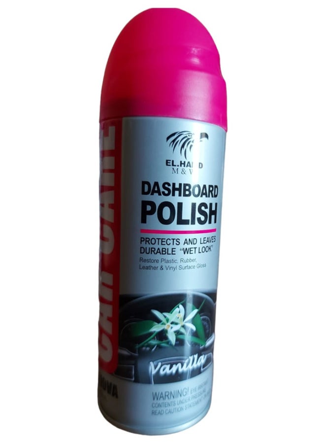 Dashboard Polish Protects and leaves Durable Wet Look - Vanilla - 200 ML - Image 1