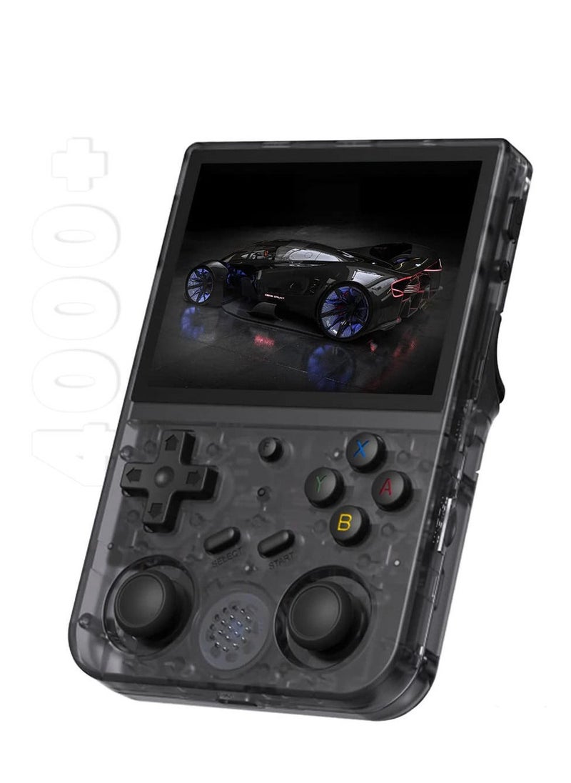 ANBERNIC  - RG353VS Retro Handheld Game Console, Linux System RG3566 3.5-inch IPS Screen, with 64G TF Card Pre-Installed 4452 Games, Supports 5G WiFi 4.2 Bluetooth Online Fighting, Streaming and HDMI (Black) - Image 1