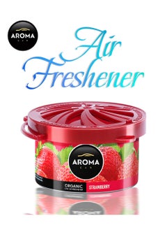 Aroma Organic Air Freshener Long Lasting 40g Car Air Freshener Aroma Strawberry  - Image 1