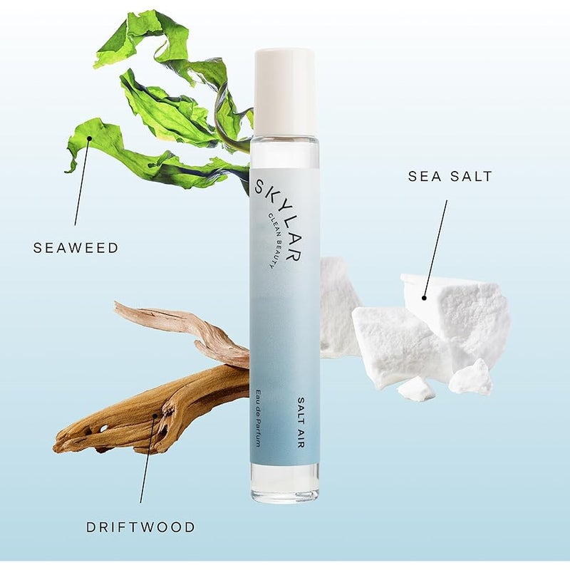 Skylar Salt Air Eau de Parfum - Hypoallergenic & Clean Perfume for Women & Men, Vegan & Safe for Sensitive Skin - Fresh Perfume with Notes of Driftwood, Sea Salt & Seaweed - 10mL /0.33 Fl oz - Image 3