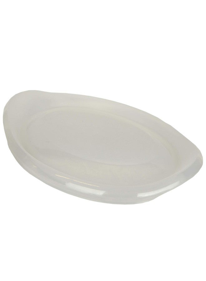 Corningware 1114552 FWIII 2.5 qt Clear Oval Plastic Lid - Image 2
