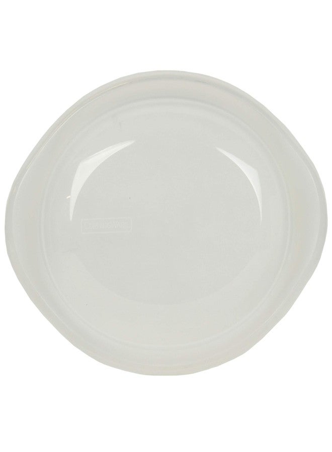Corningware 1114552 FWIII 2.5 qt Clear Oval Plastic Lid - Image 1
