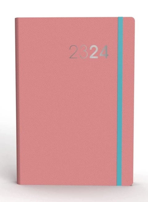 Collins Legacy Academic 2023-24 A6 Week to View Mid Year Diary Planner July 2023 to July 2024 - Pink