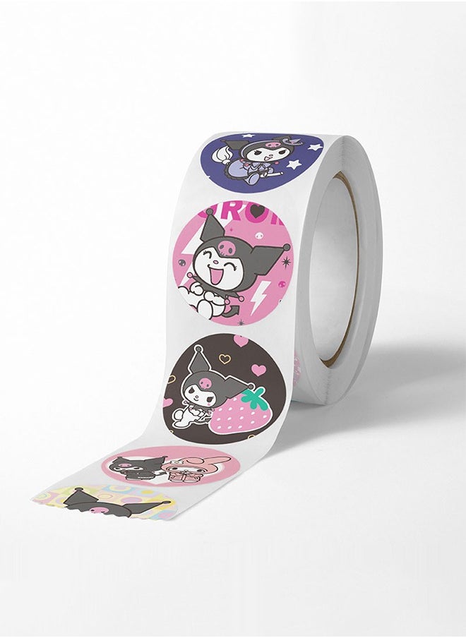 Organizer - 2000Pcs Cartoon Hello Kitty Melody Kuromi Cinnamoroll Sticker Rolls for Water Bottles Cup Laptop Phone Guitar Car Bike, Kid/ Teen Gift - Image 1