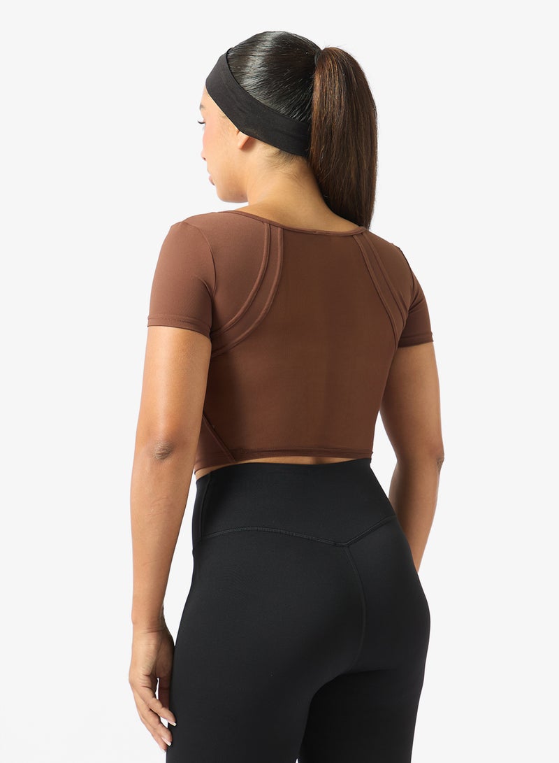 FRWD Soft Touch Seamless Training Top with Mesh Back - Image 2