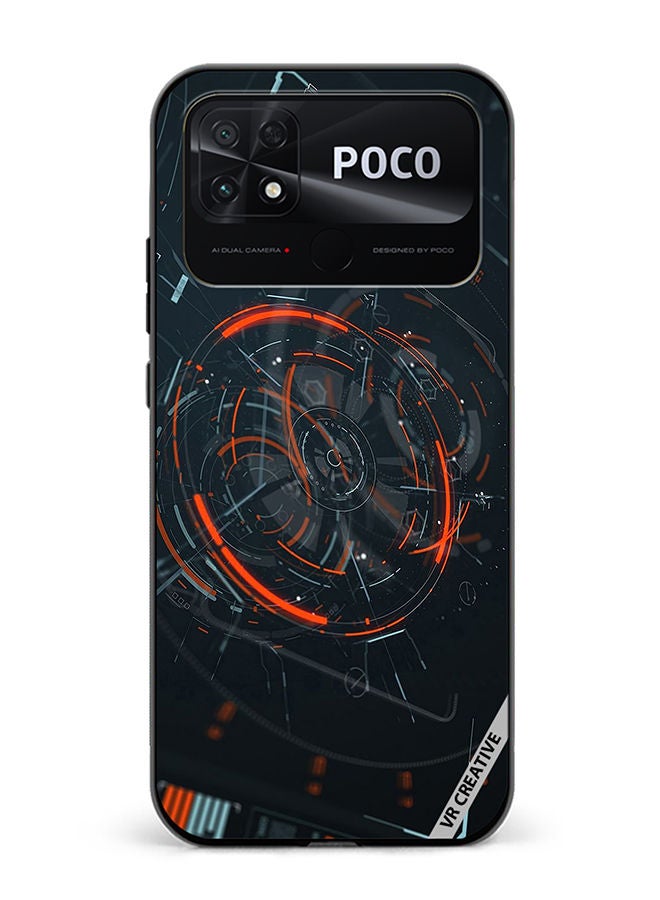 VR CREATIVE Protective Case Cover For Xiaomi Poco C40 Design Multicolour - Image 1